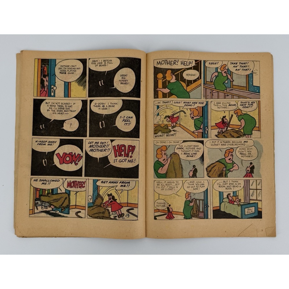 Dell Comics Marge's Little Lulu #31 1951 Golden Age Cry Baby Little Lulu Tubby - Picture 11 of 16